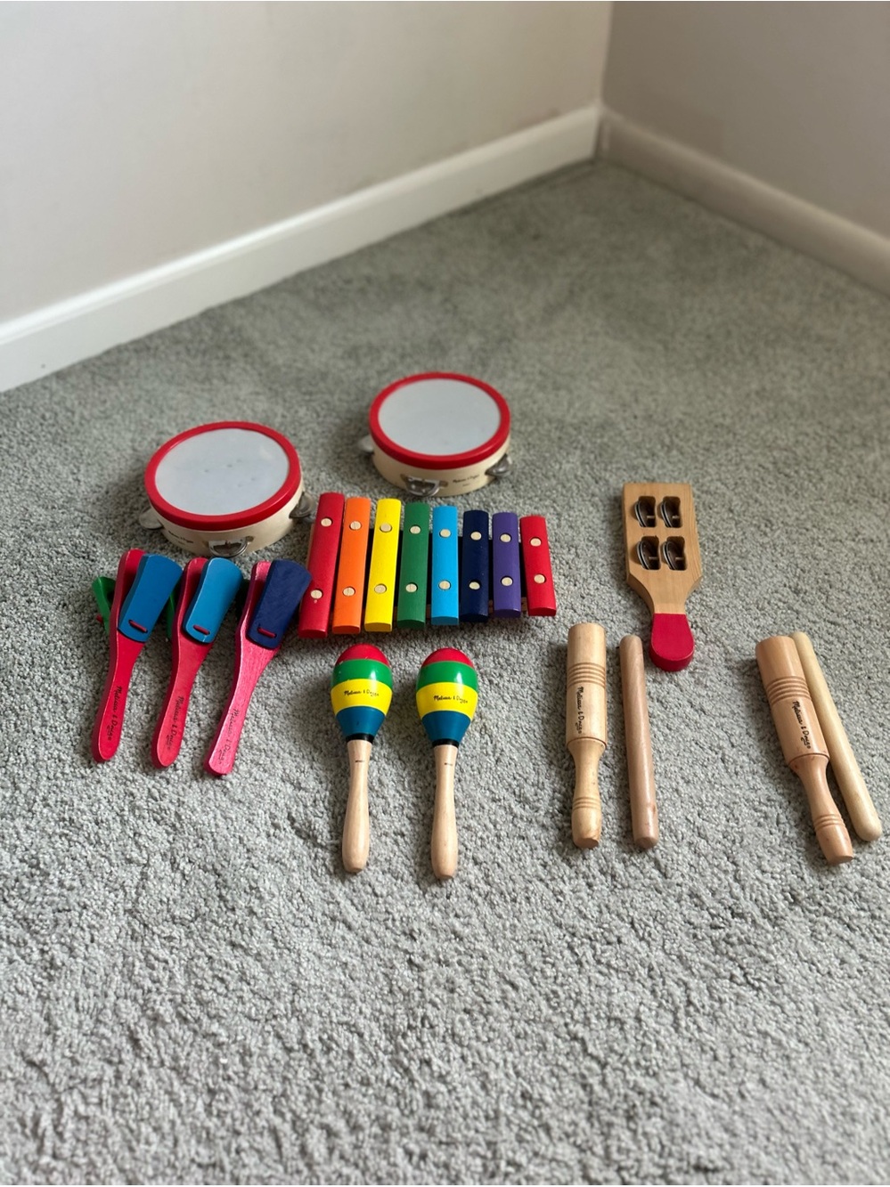 Melissa & Doug Kids Musical Instrument Set - Multicolor